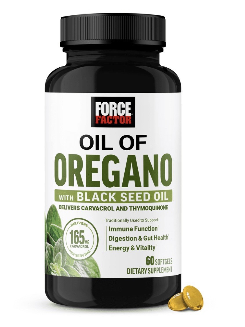 Force Factor Oil Of Oregano With Black Seed Oil