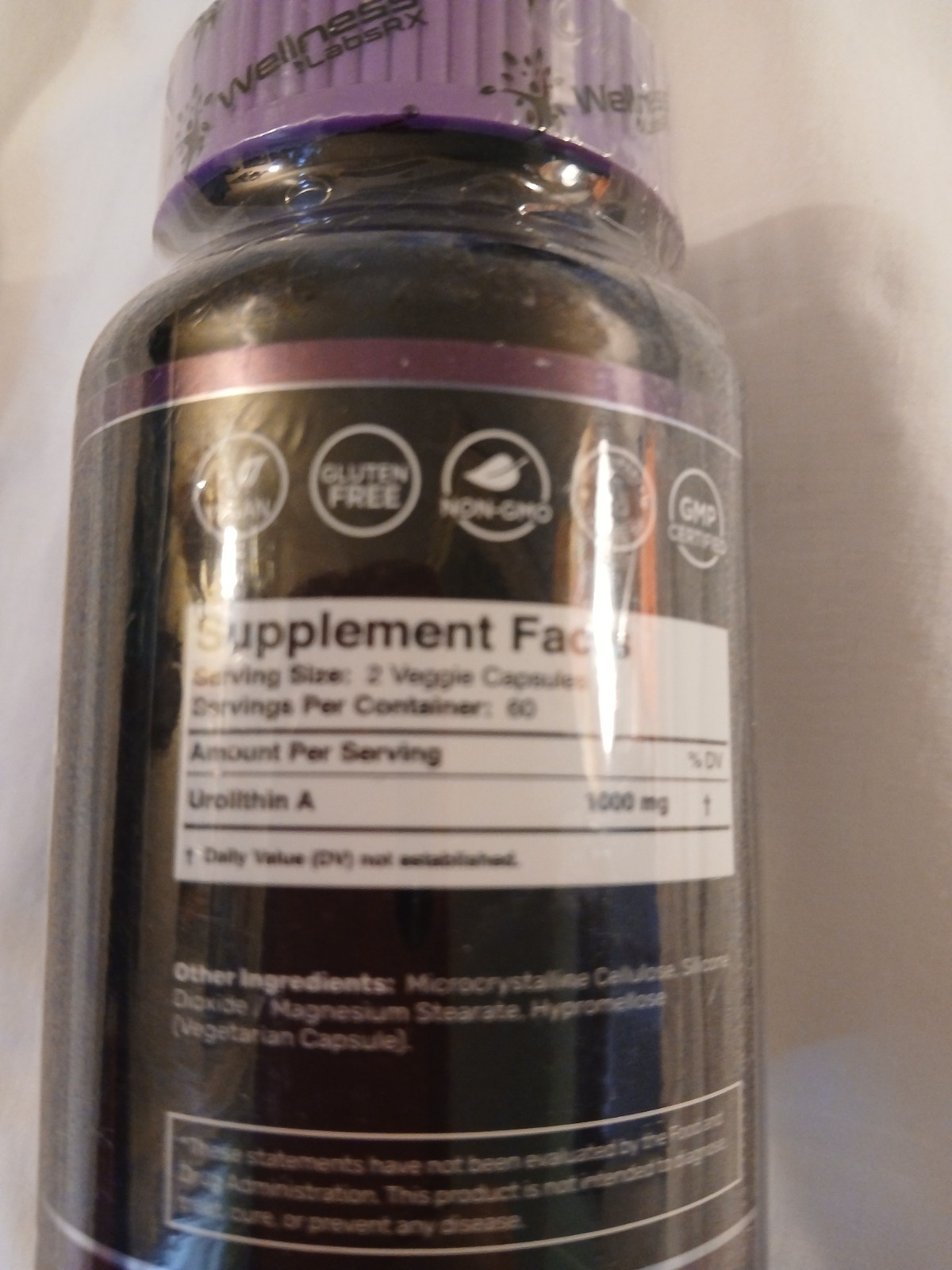 Wellness LabsRX Urolithin A 1000mg Liposomal Ultra Strength 120 2 bottles Lot