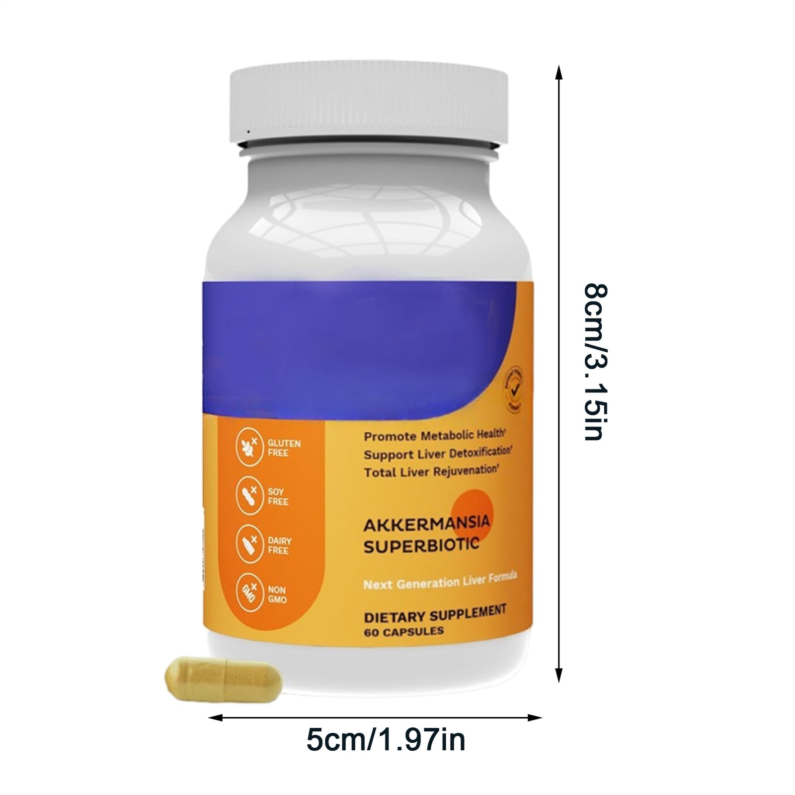 AKKA – Premium Liver Cleanse Detox & Repair Superbiotic,Gut Health, Milk Thistle