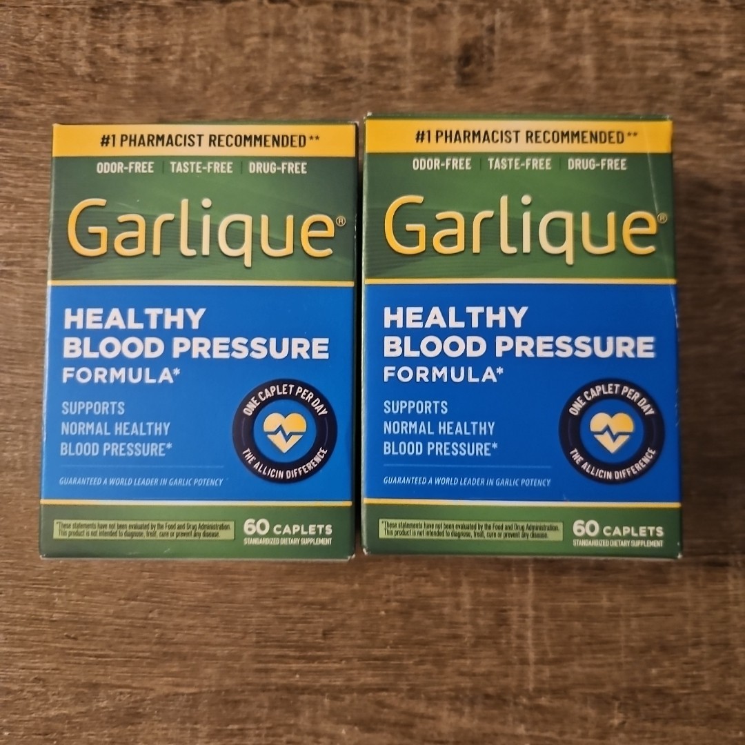 Garlique Garlic Healthy Blood Pressure Formula 60 Cap X2 Exp 2027+
