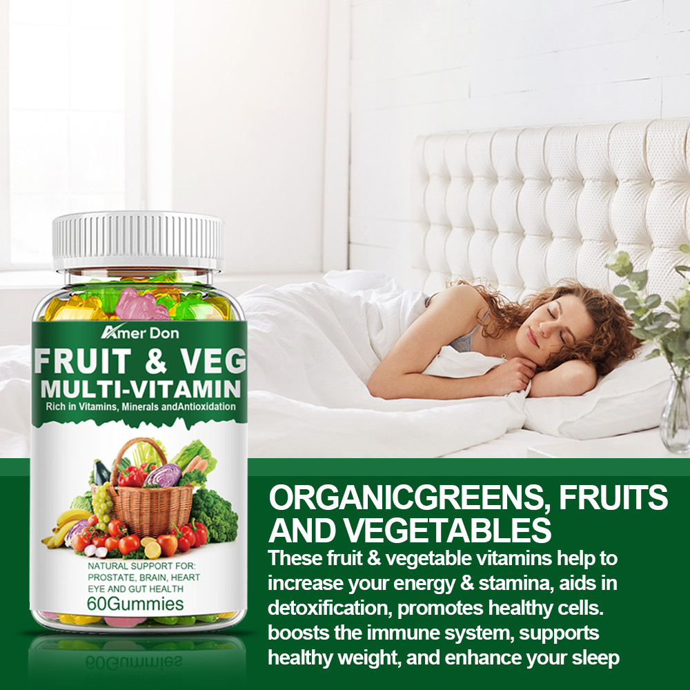 Fruits and Veggies Whole Food Supplement with Superfood 60 Fruits and 60 Veggies