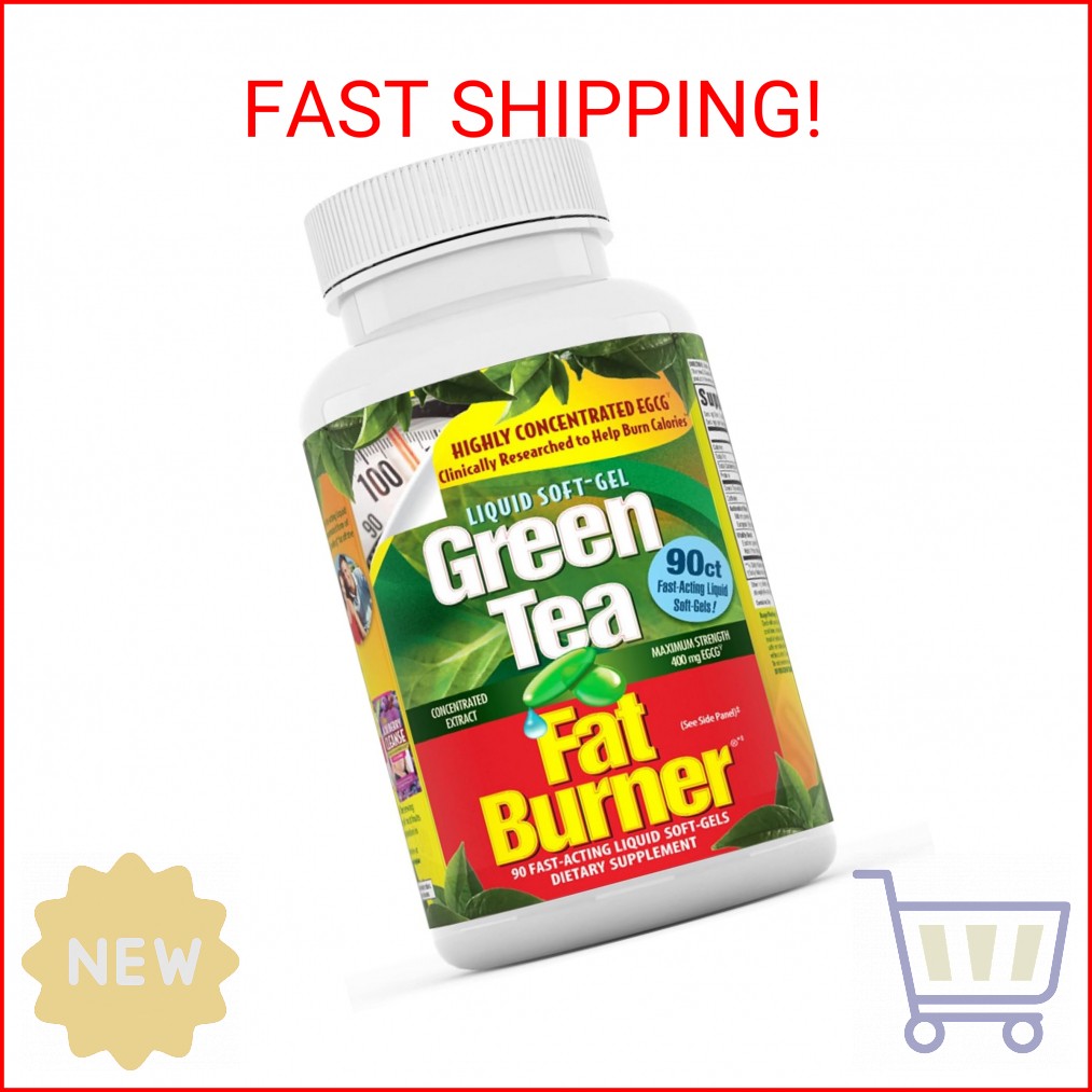 Applied Nutrition Green Tea Fat Burner – Supports Weight Loss for Men and Women