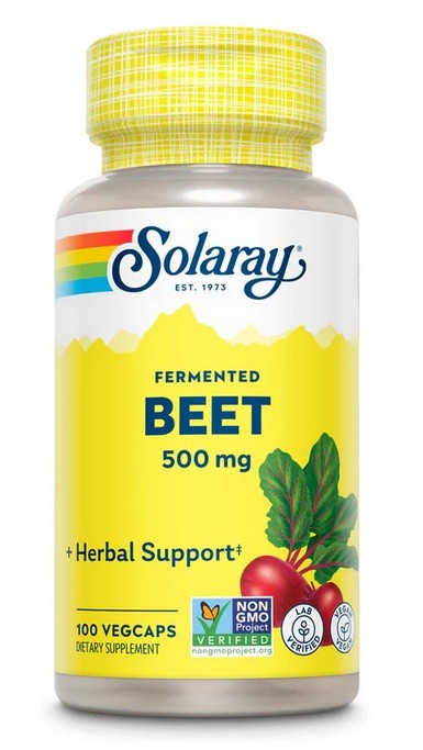 Solaray Fermented Beet 100 caps (500mg)