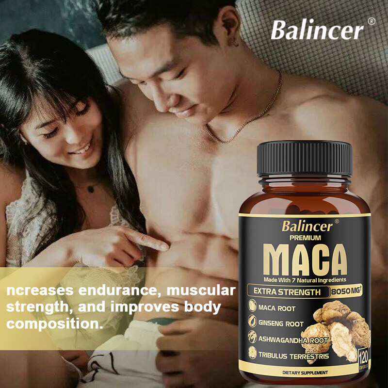 Maca Capsules – Enhance Energy Increase Endurance,Muscular And Strength