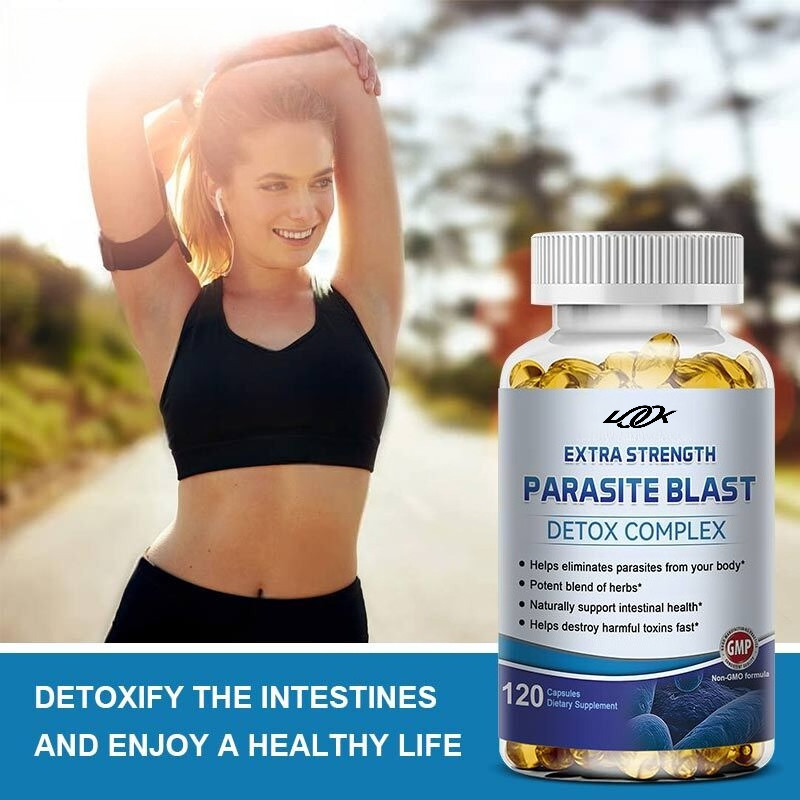 Super Colon Cleanse Anti Parasite Complex Eliminat Parasites