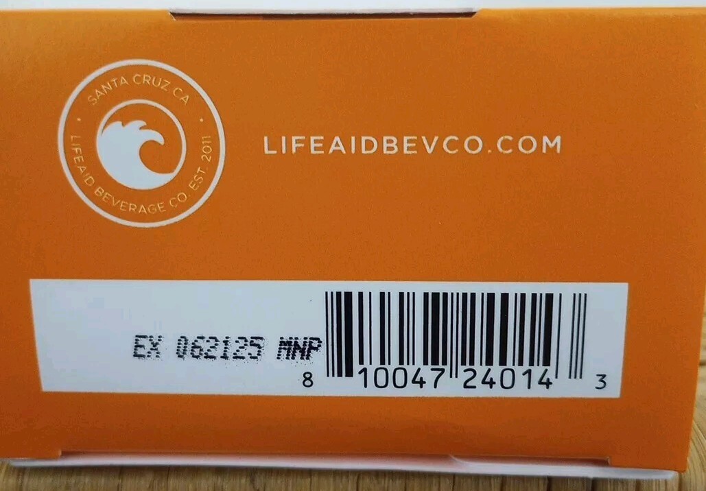 LIFEAID IMMUNITY Hydration Sugar Free 14 Servings 1box Orange Powder Drink Mix