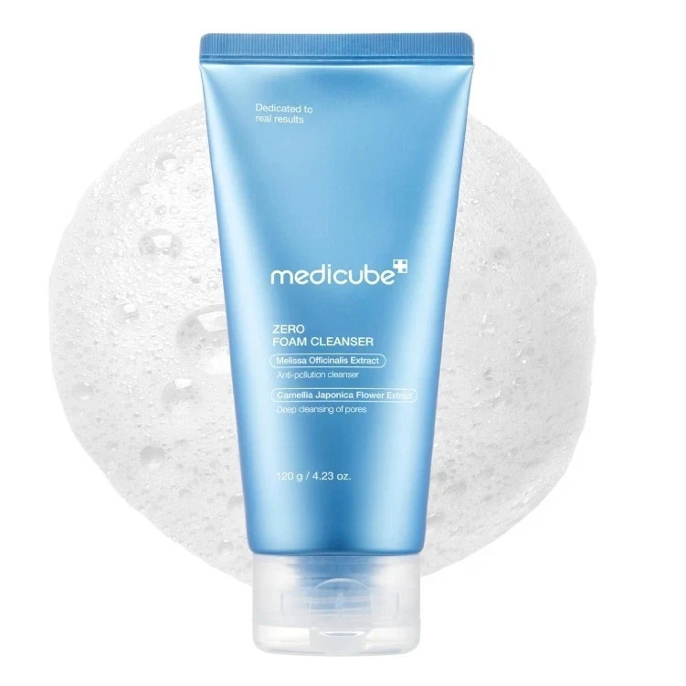 2PCS medicube Zero Foam Cleanser Deep Cleansing Face Wash All Skin Types 120g