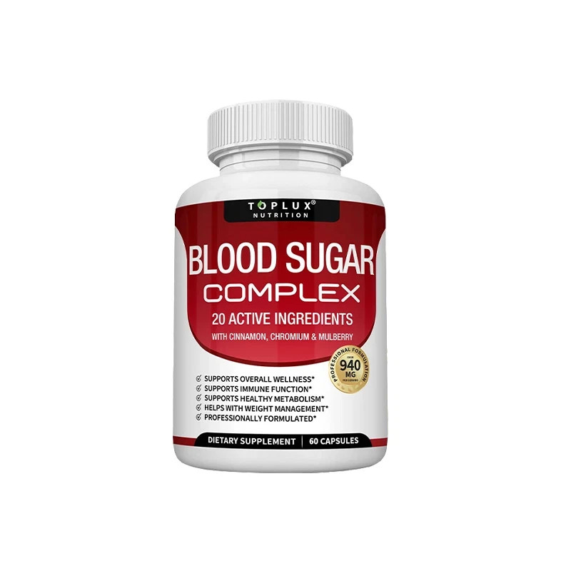 Blood Sugar Complex w/ Cinnamon, Chromium & Mulberry 60 Capsules