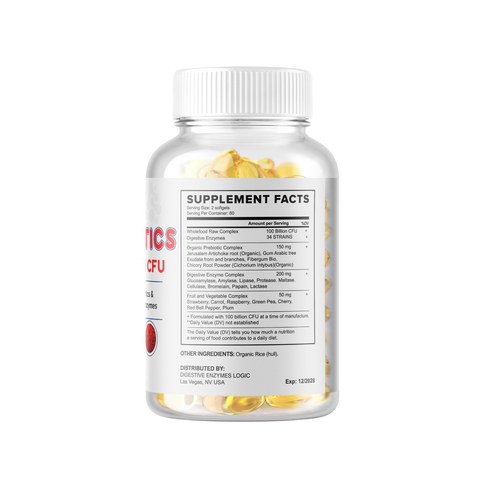 3x ULTRA PROBIOTIC 100 Billion CFUs NOW ULTIMATE FLORA PRIMAL NATURE’S KEY ALIGN