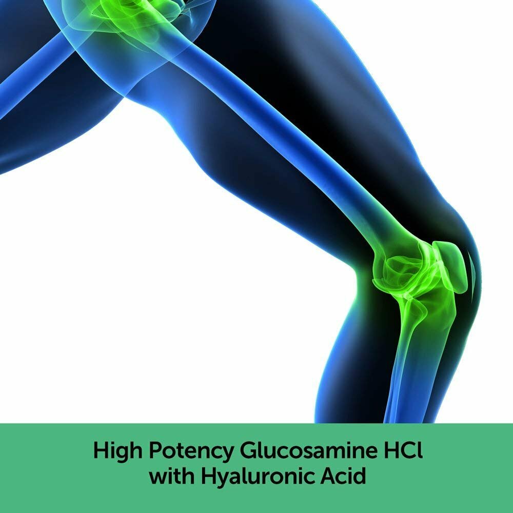 Schiff Glucosamine Plus MSM and Hyaluronic Acid Coated Tablets 1500mg 150 Count