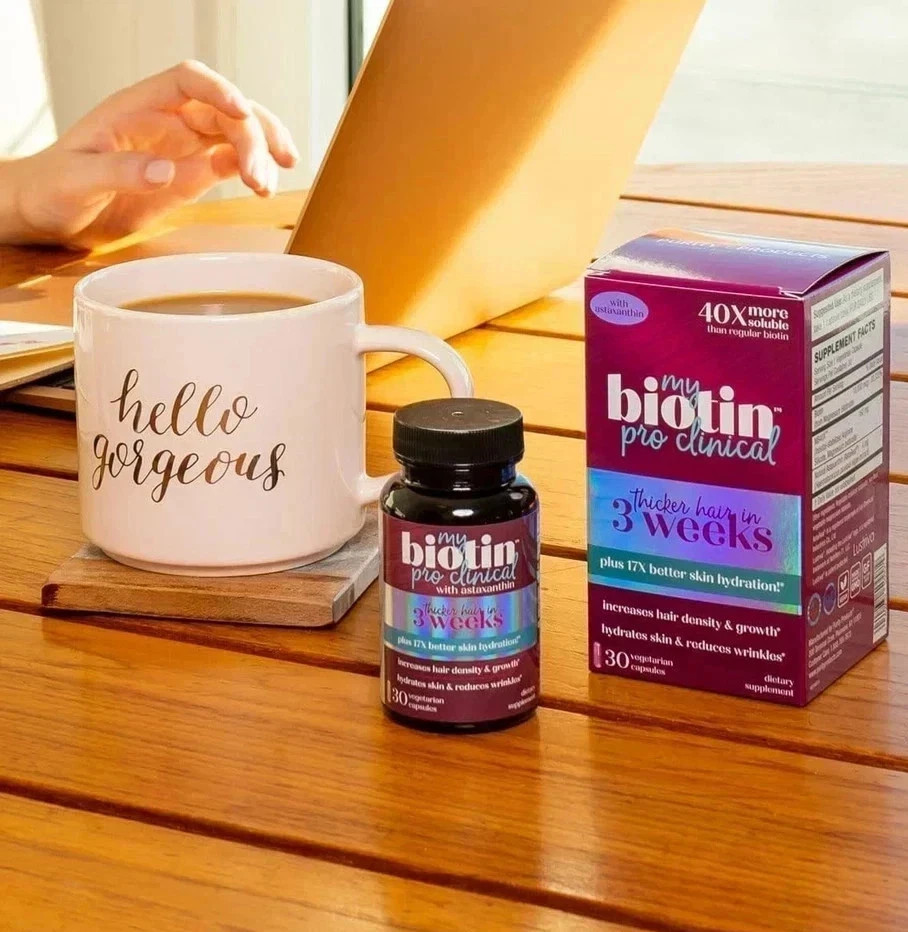 Purity Products My Biotin ProClinical MyBiotin 30 Capsules new EXP. 12/ 2027.