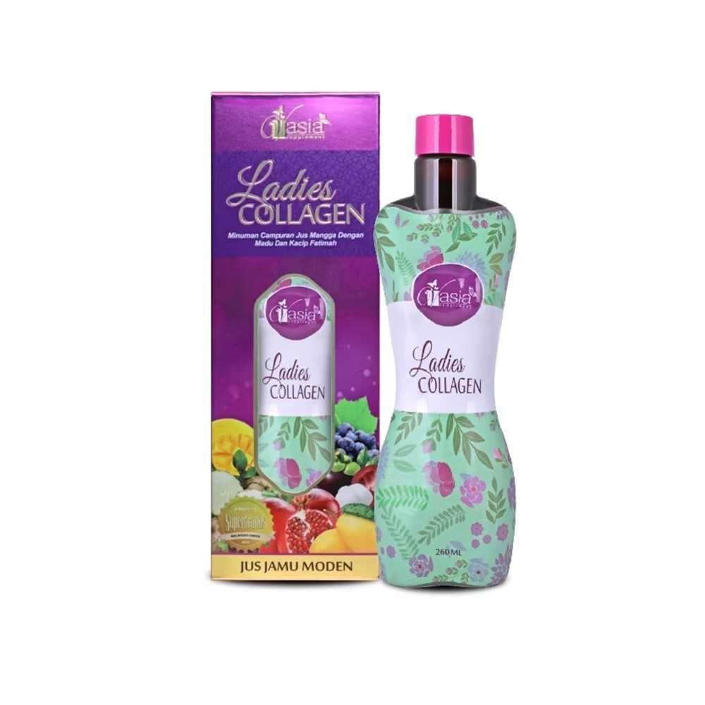 1-6x Ladies Collagen Drink for Women Jamu VAsia Replenish Collagen Anti Aging