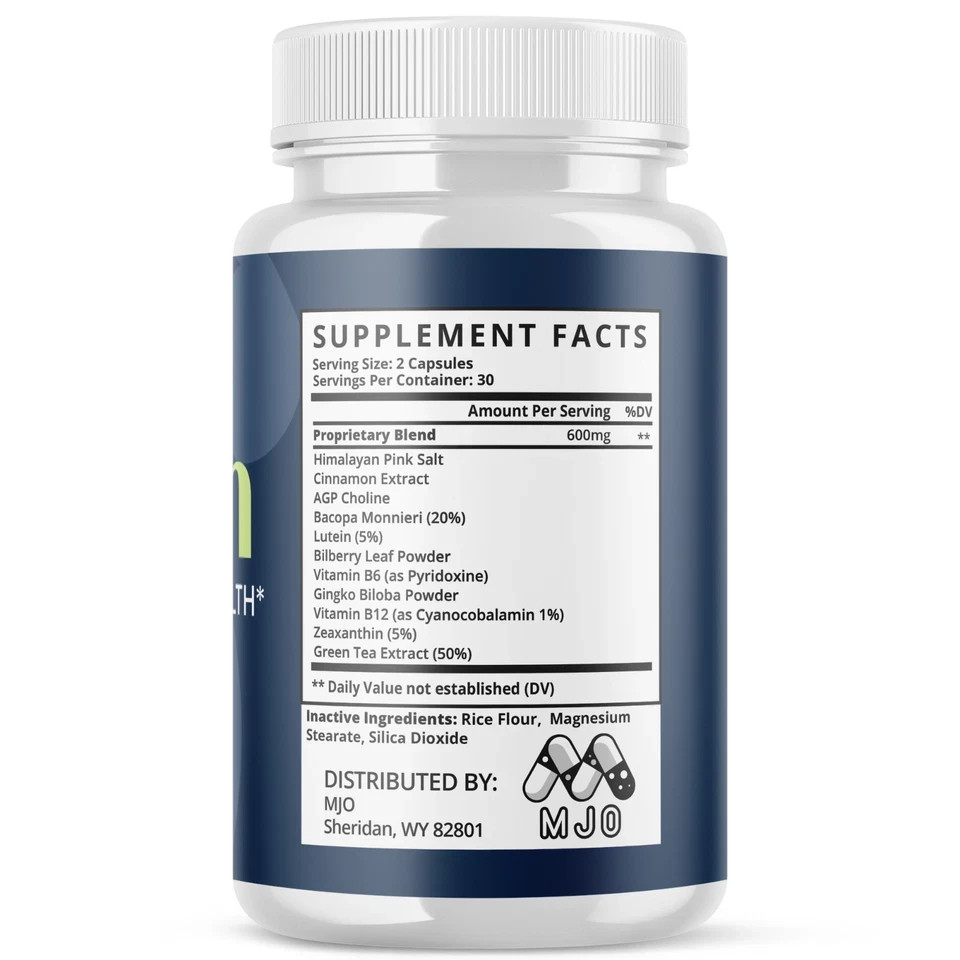 (3 Pack) Sofon Nootropic All Natural Super Nerve Support Supplement 180 Capsules