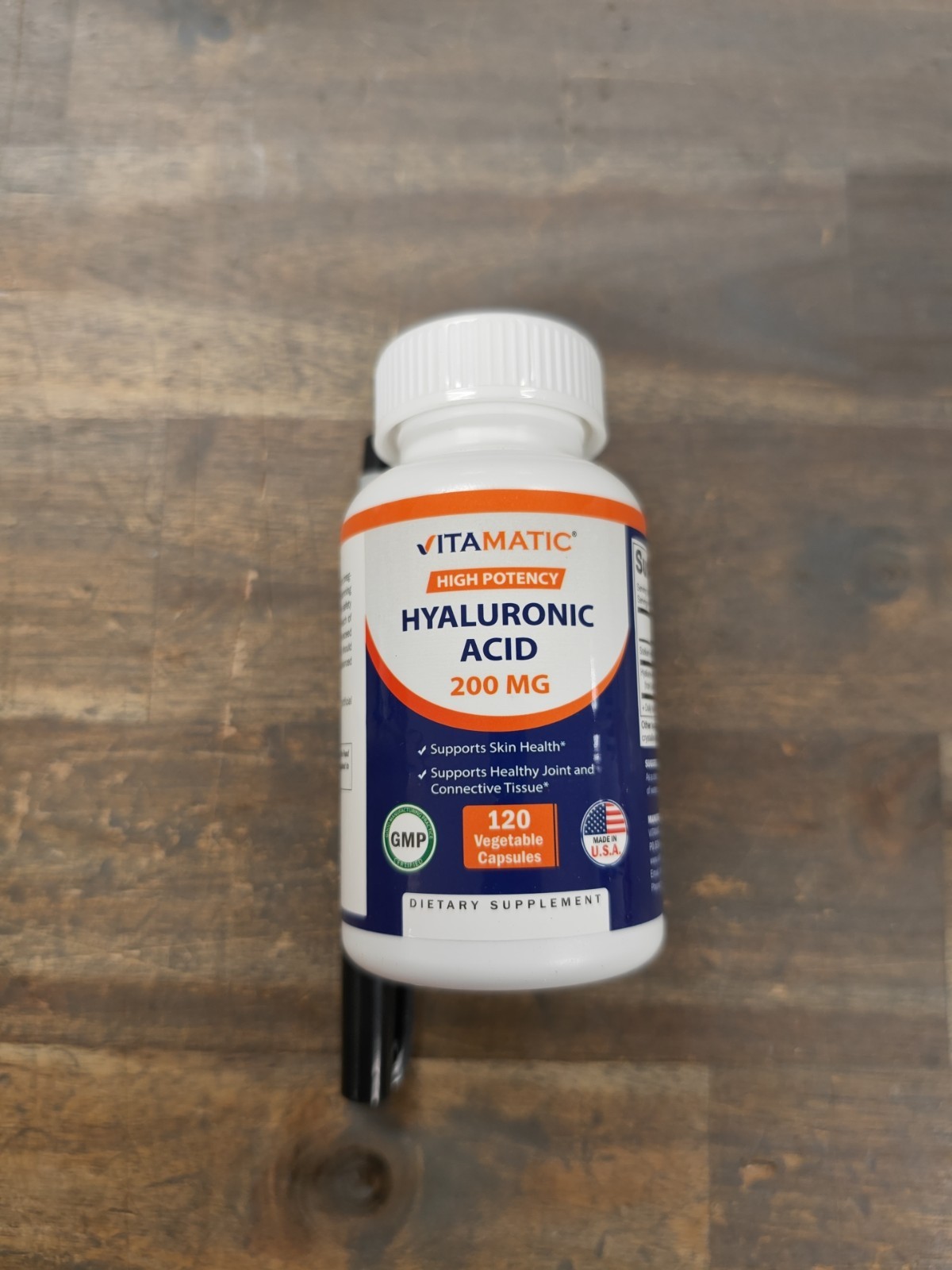 Vitamatic Hyaluronic Acid 200mg – 120 Capsules 09/2027
