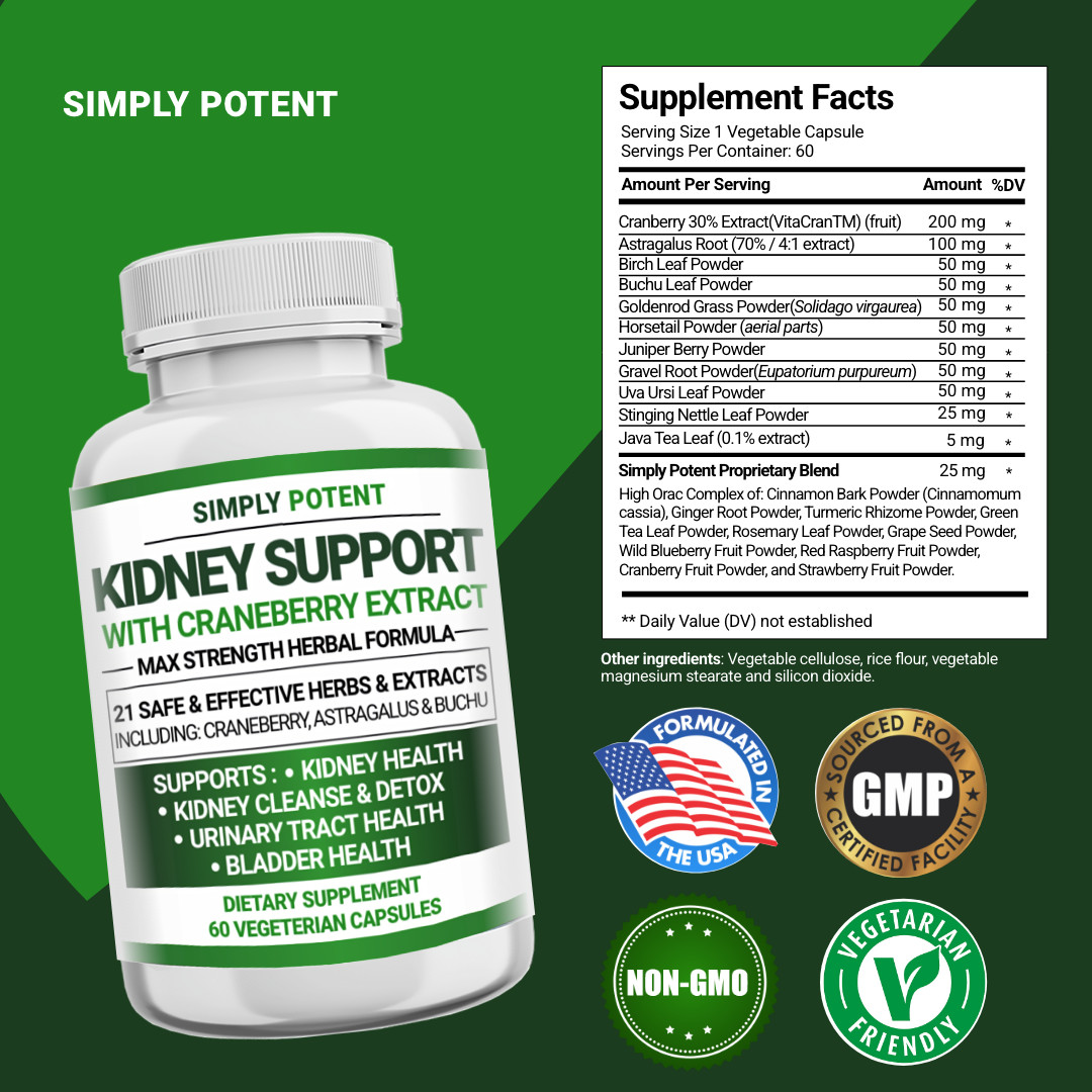 Kidney Support+Adrenal Support Bundle | Energy, Clarity, Kidney Function & Detox