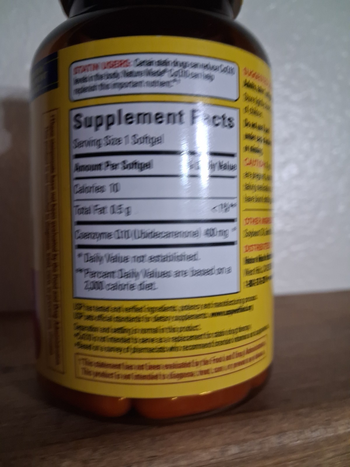 Nature Made CoQ10 400 mg Softgels – 40 Count Exp12/2027 Or Later #1 Heart Health
