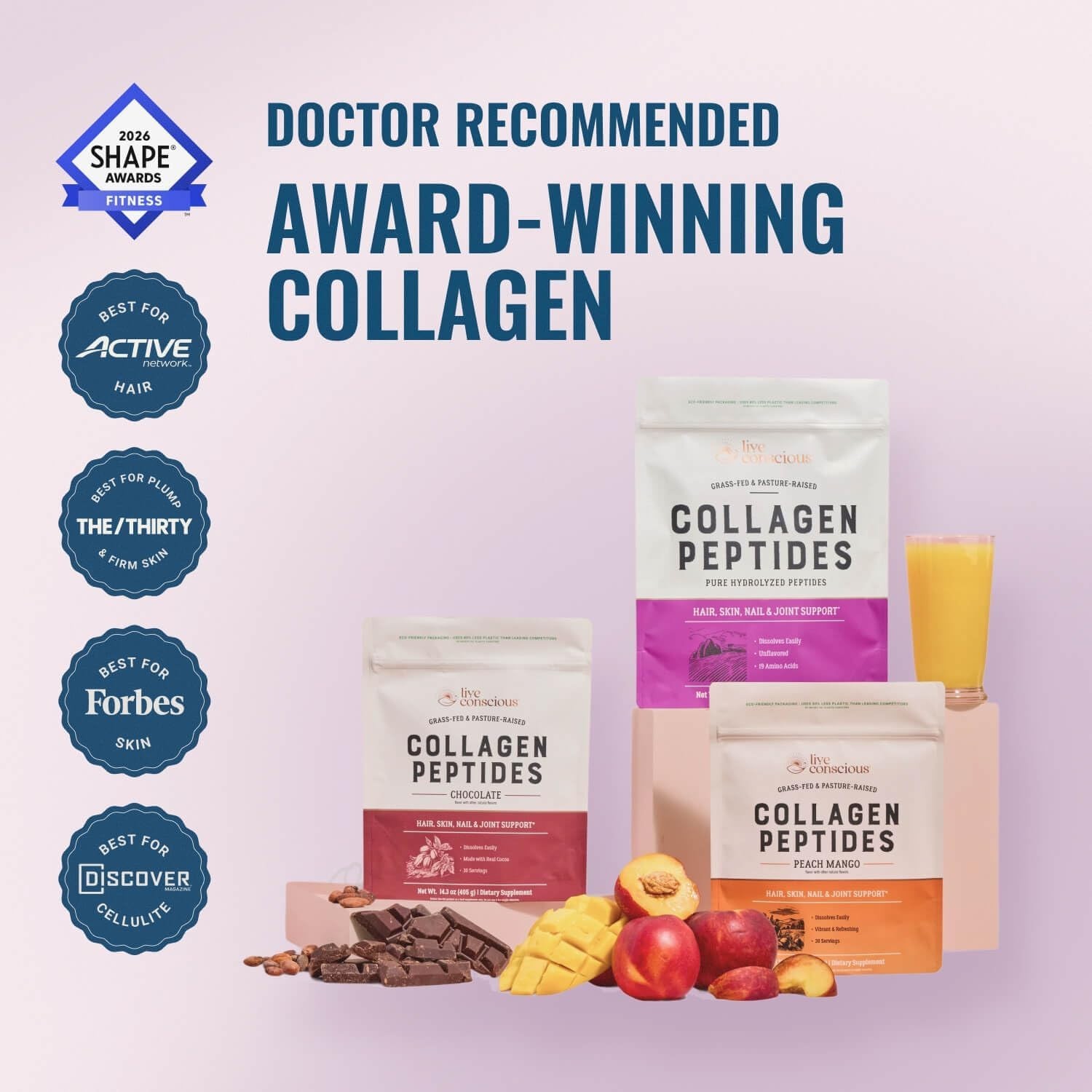Revitalize & Shine: Naturally-Sourced Collagen Powder for Youthful Skin, Hair…