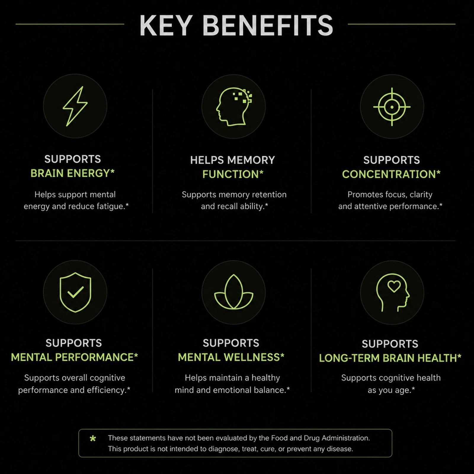 Neuro Boost IQ Advanced Cognitive Health Support Nootropic Supplement ( 3 Pack )