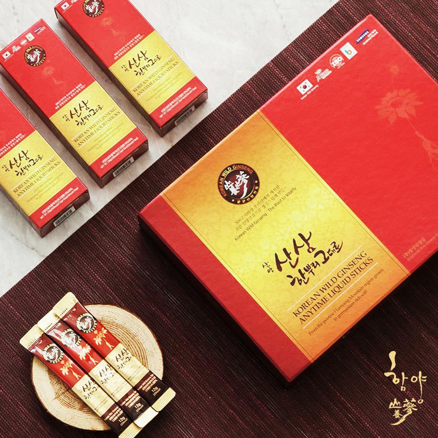 Wild Ginseng Anytime Liquid Sticks