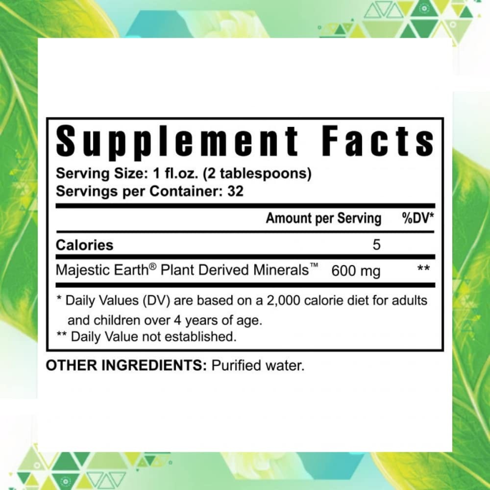 Youngevity Plant Derived Liquid Minerals 77+ Natural Unaltered Trace Mineral…