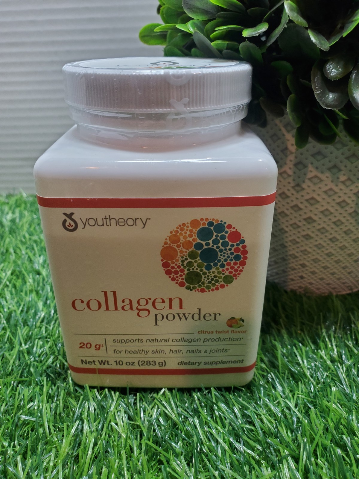 Youtheory Collagen Powder 10oz Citrus Twist🍊🌿 20g ~ 12/2025 ~ NEW