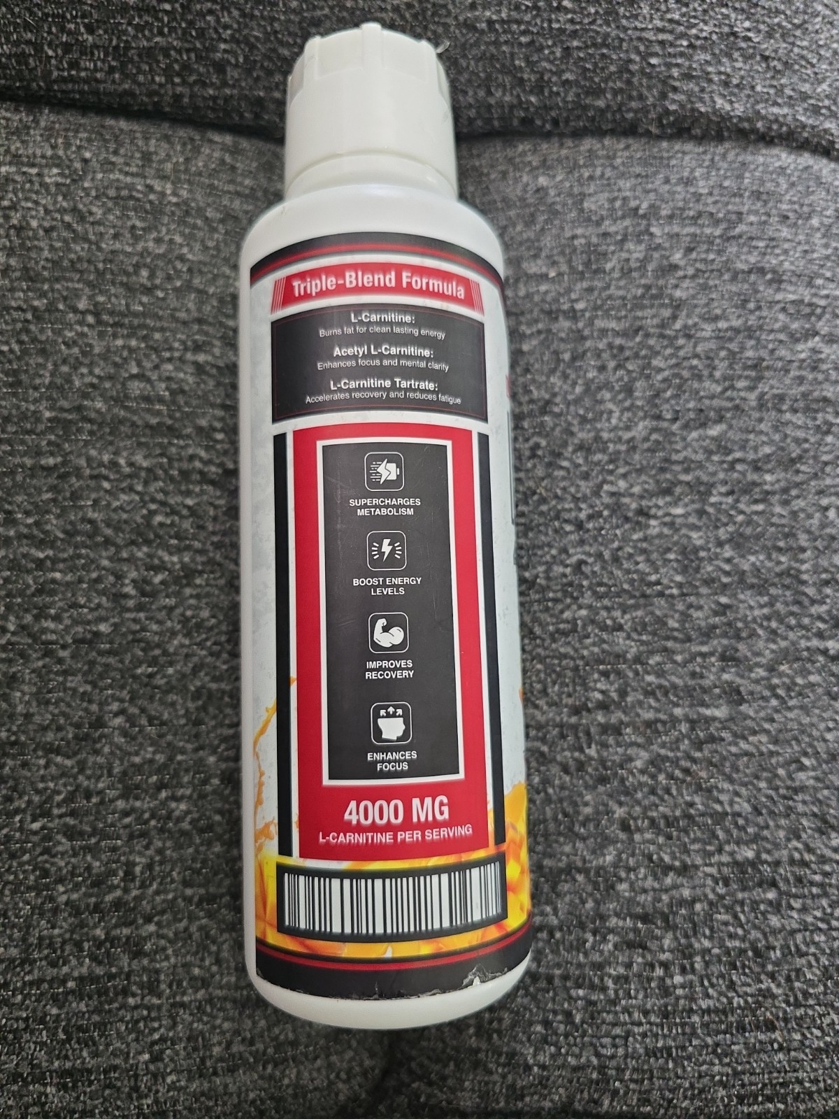 Jcked Liquid L-Carnitine 3000mg RAGING MANGO 28 Servings (CO90)