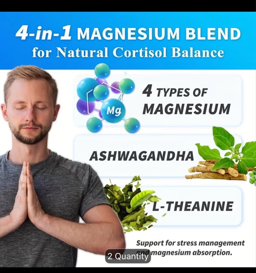 1pk VEV 15-in 1 Magnesium Glycinate Citrate Complex Capsules 60 Counts