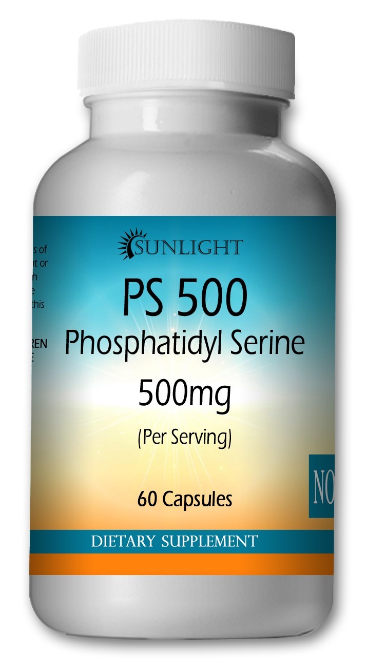 Phosphatidyl Serine 500 mg capsules serving- gluten free