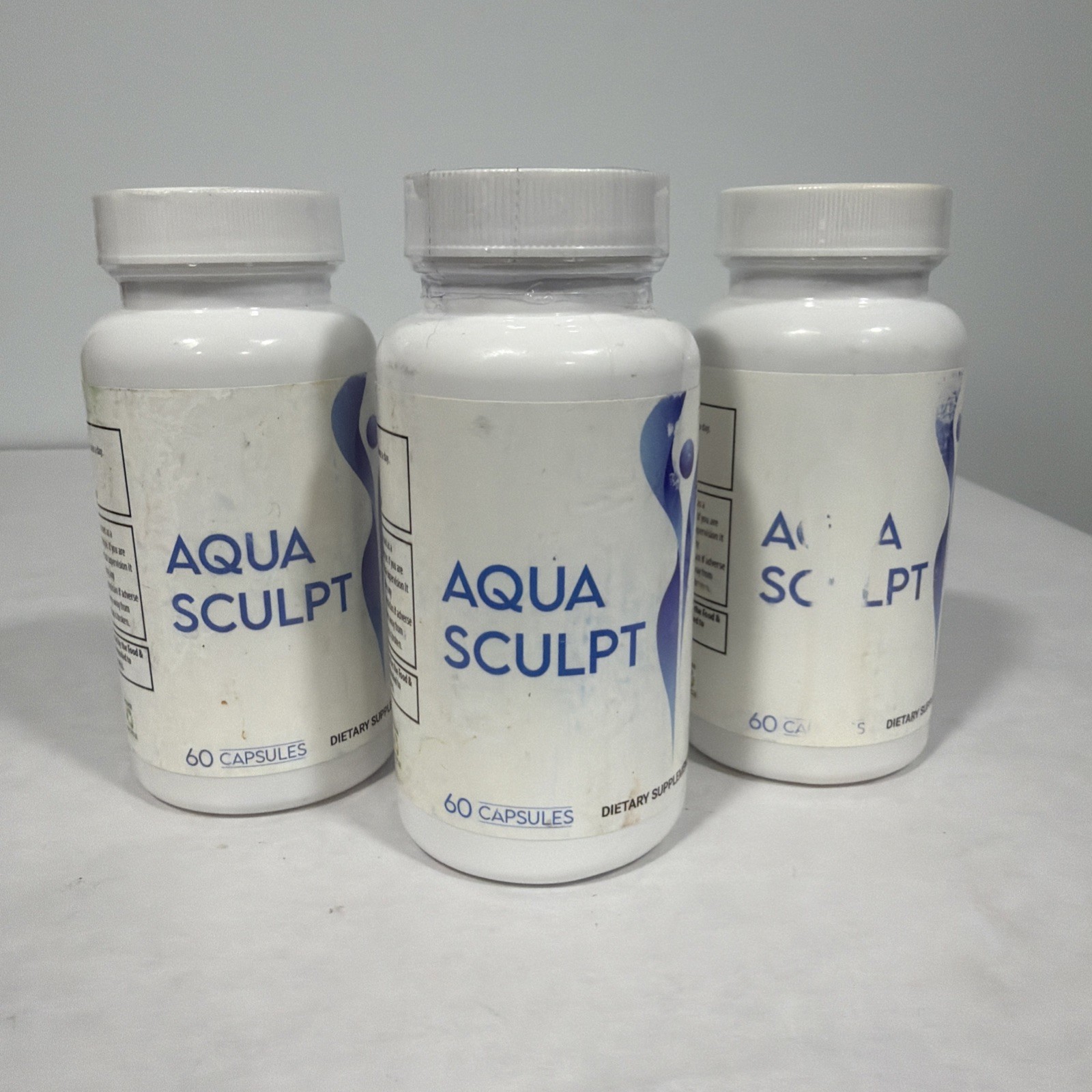 3 Pack Aqua Sculpt HEALTHY Weight Loss Support, 90 day supply, exp 12/26+