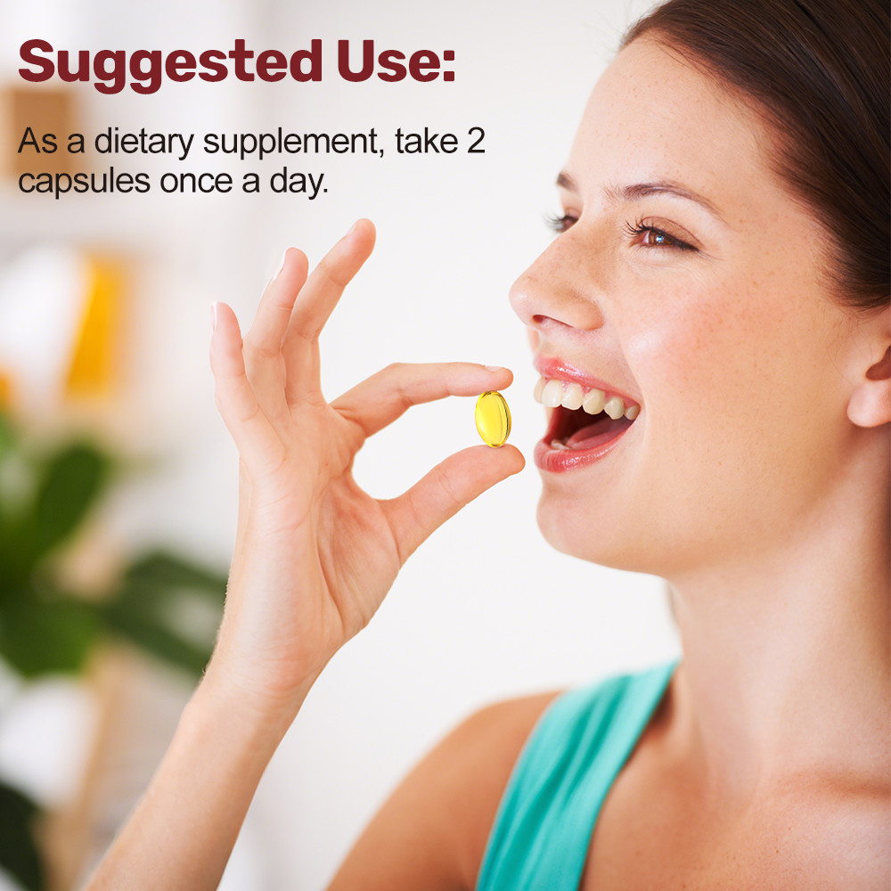 Ubiquinol CoQ10 100mg Softgels – 60 Capsules Dietary Supplement