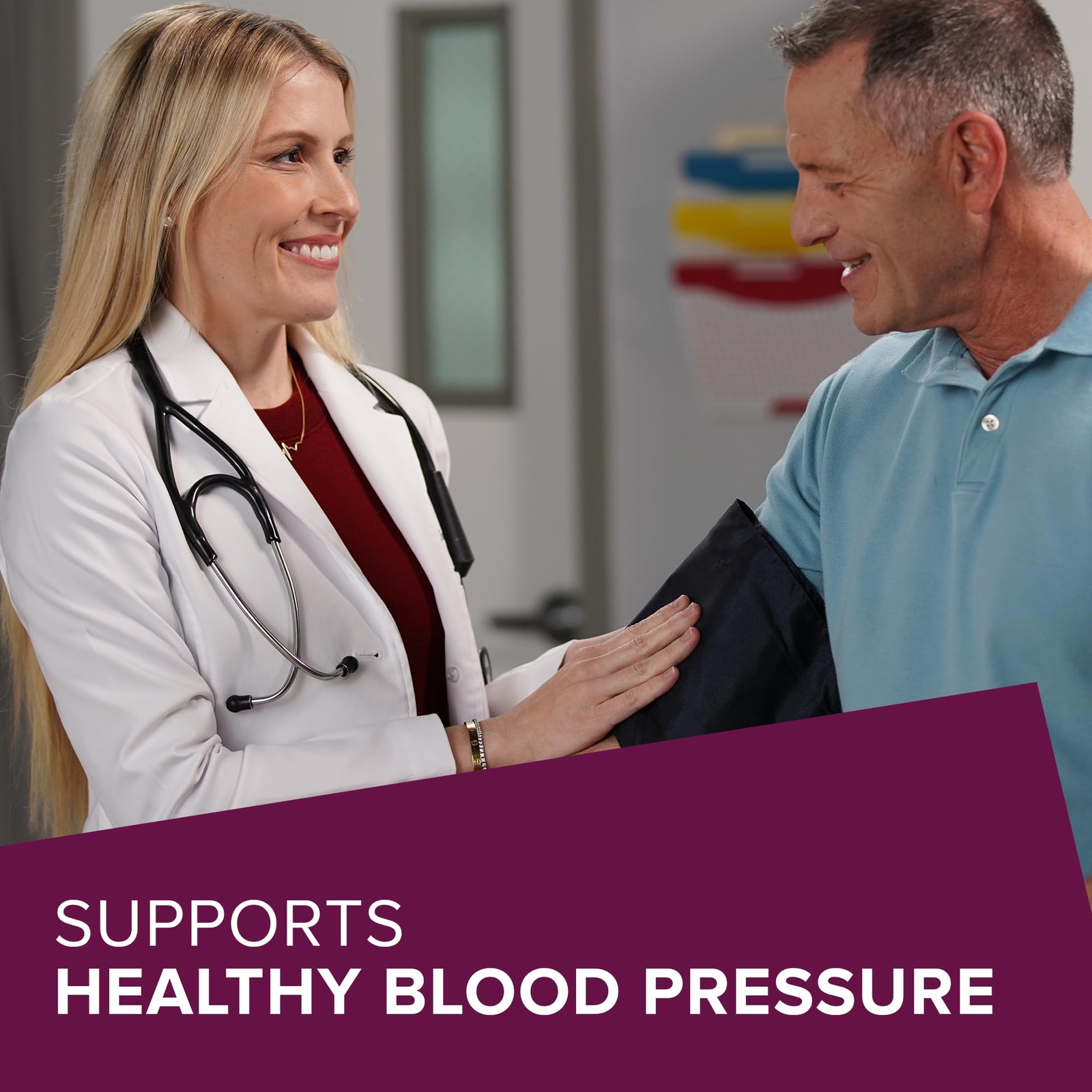 Qunol Beets 3 in 1 Blood Pressure Support Capsules 120 Count Herbal Supplement