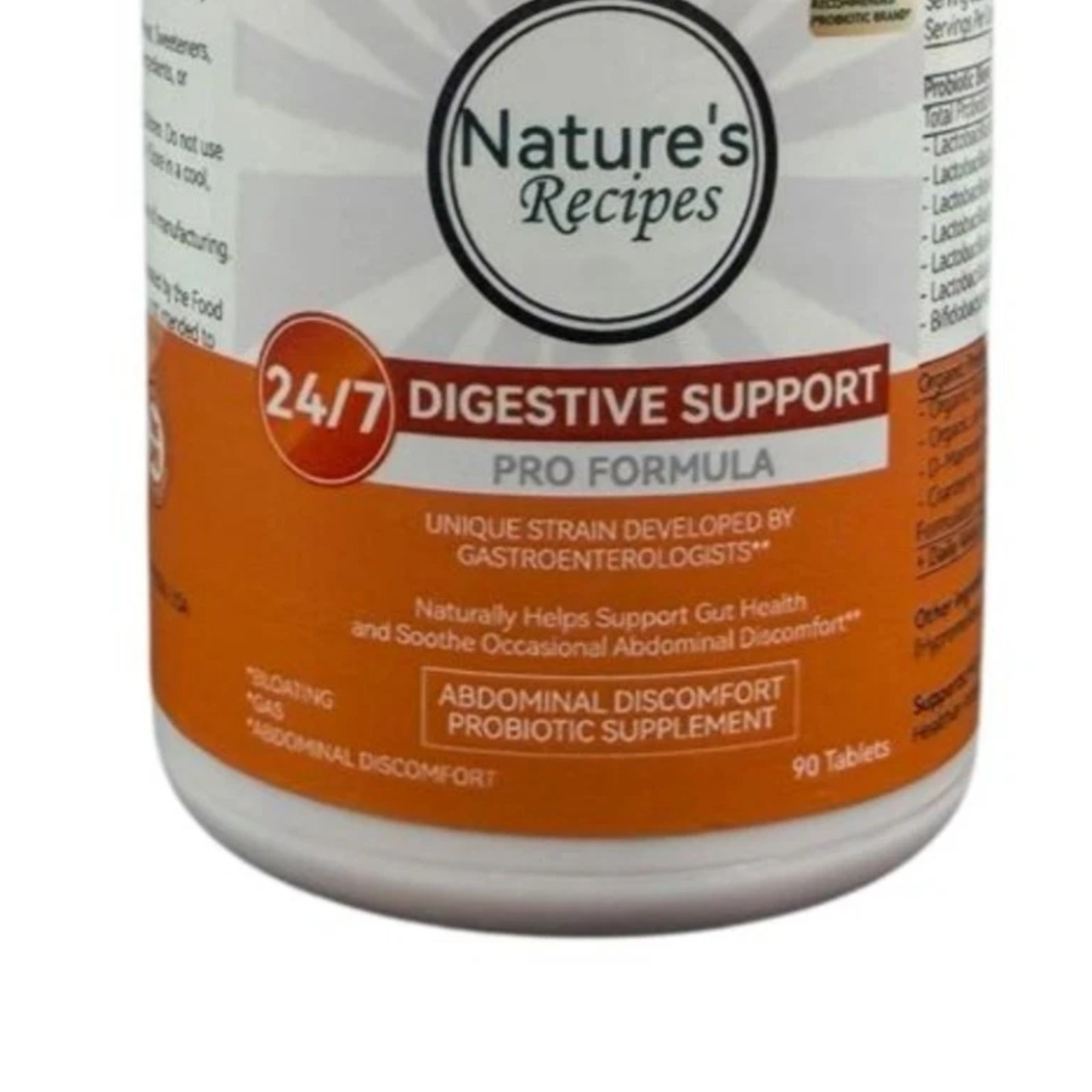 Nature’s Recipes Probiotic 50 Billion 90 Tablets Compare to Align Exp 01/27