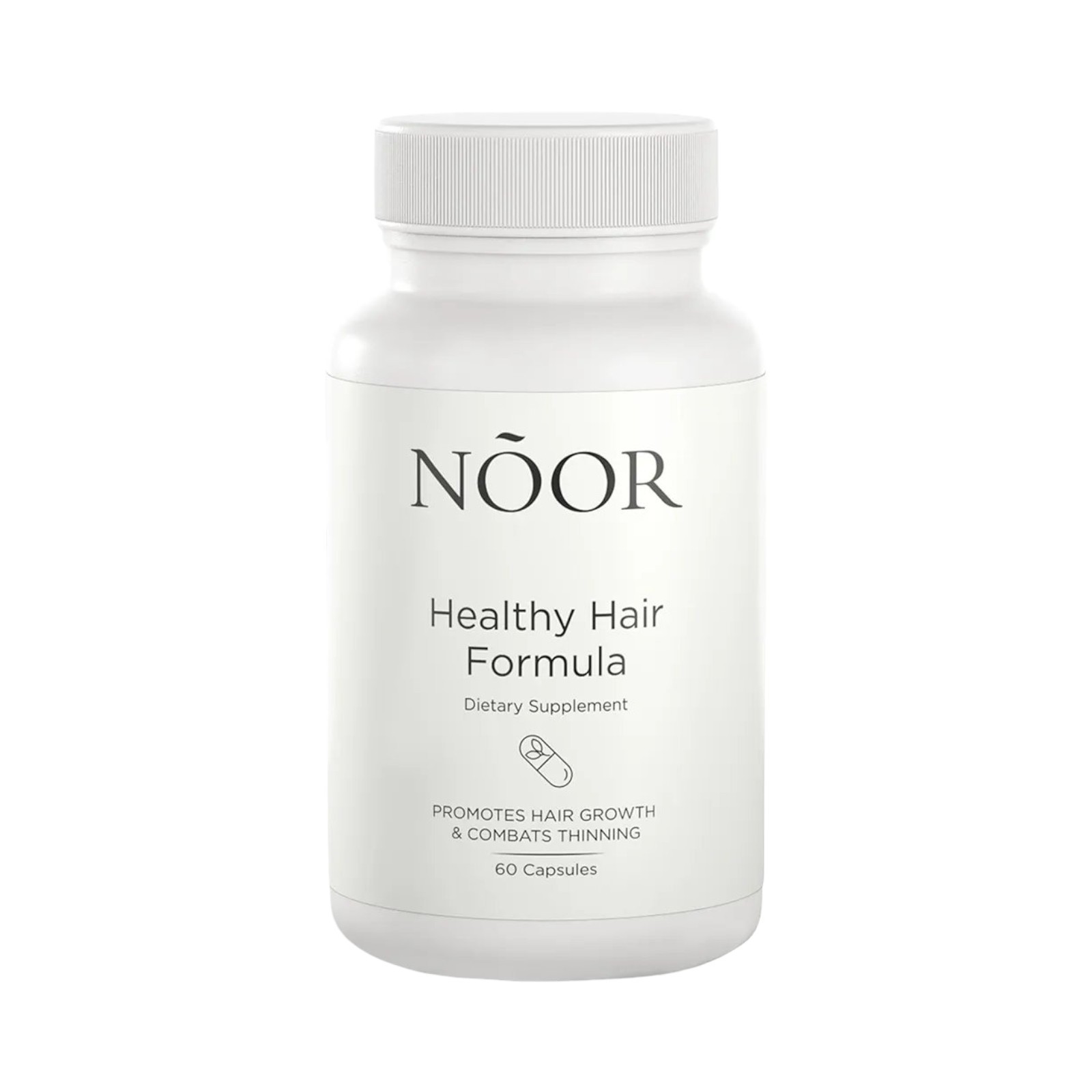 NOOR Hair Healthy Formula – NOOR Hair Growth Support Capsules – 60 Caps 1-5 pack