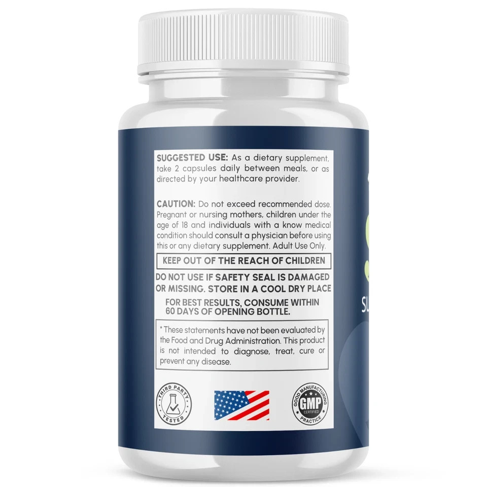 (3 Pack) Sofon Nootropic All Natural Super Nerve Support Supplement 180 Capsules
