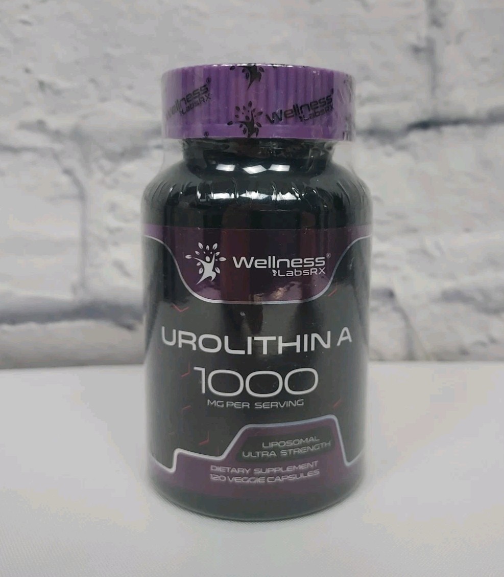 Urolithin A Supplement 120 Caps, 1,000mg – Advanced Urolithin A, Exp: 4/2028