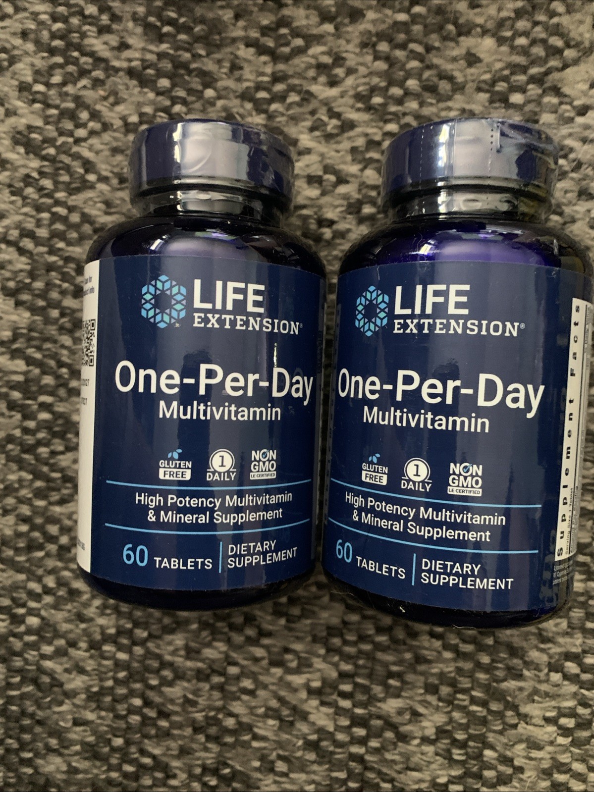 Life Extension One-Per-Day Multivitamin 120 tablets (2-bottles) Exp. 12/27