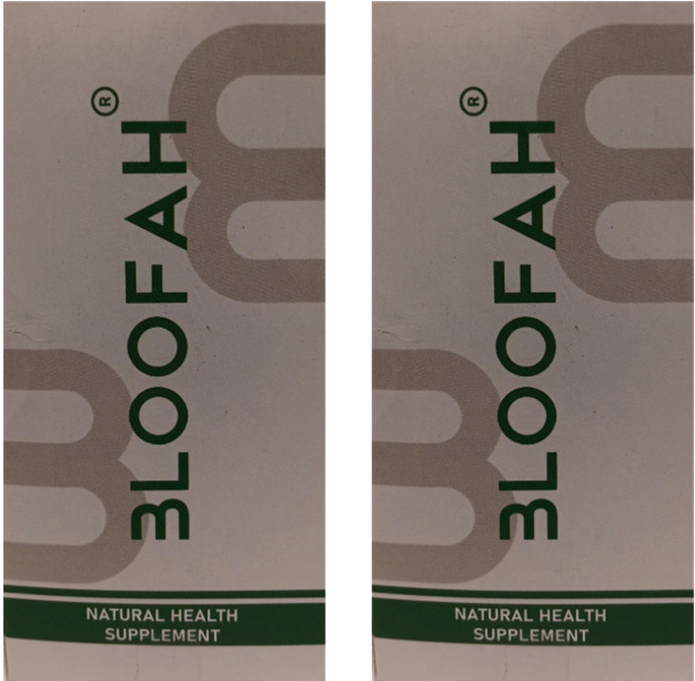 Bloofah Amla Fruit 500mg 180 Capsules EACH 2 PACK Herbal Supplement