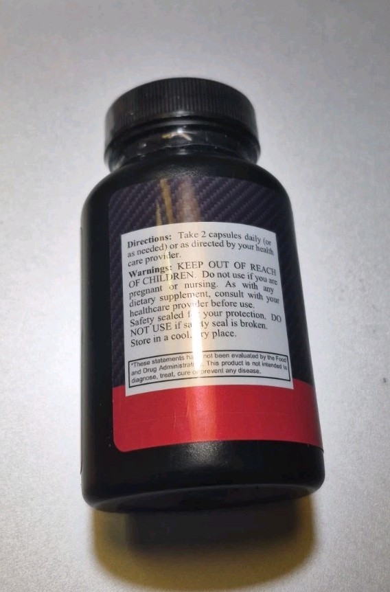 Ereforce Advanced Formula Pills for Mens Health Support 60 Capsules EXP: 07/2028