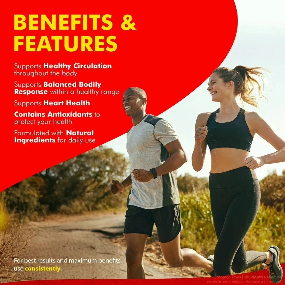 Heart Freedom Blood Sugar & Blood Pressure Support Pills 60 caps FS | Pack of 3