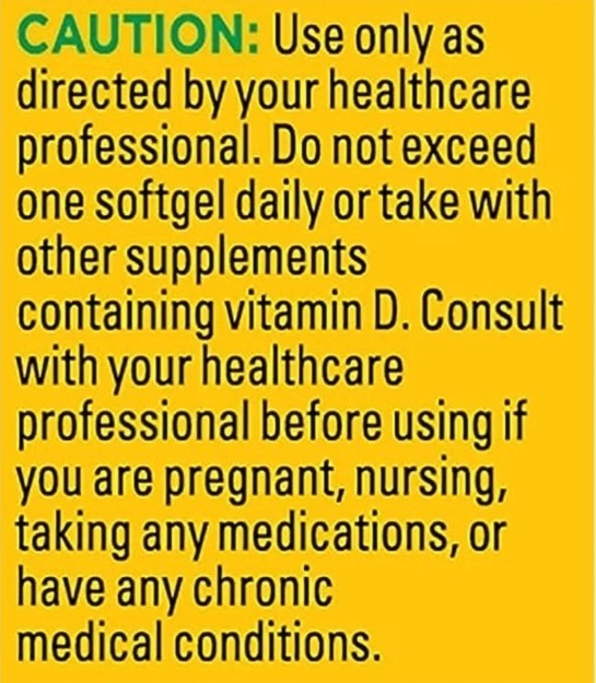 Nature Made Vitamin D3 K2 Supplement, 5000 IU (125 mcg) 30 Count (Pack of 1)