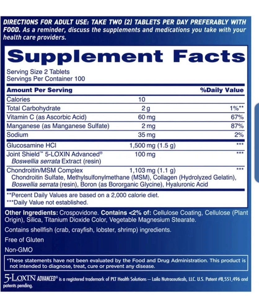 Osteo Bi-Flex Triple Strength Dietary Supplement Tablet (200 Count)