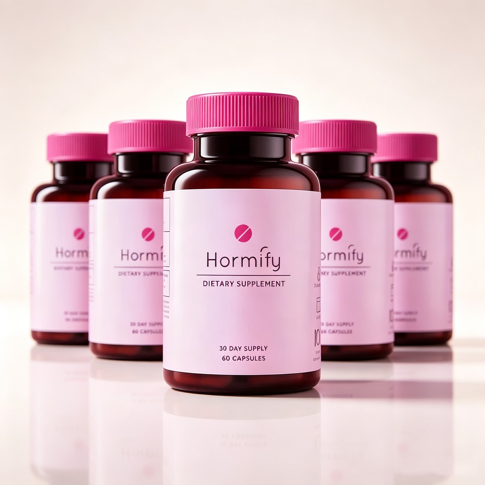 5x Value Pack Hormify Women’s Balance Supplement Highly Effective 300 Capsules