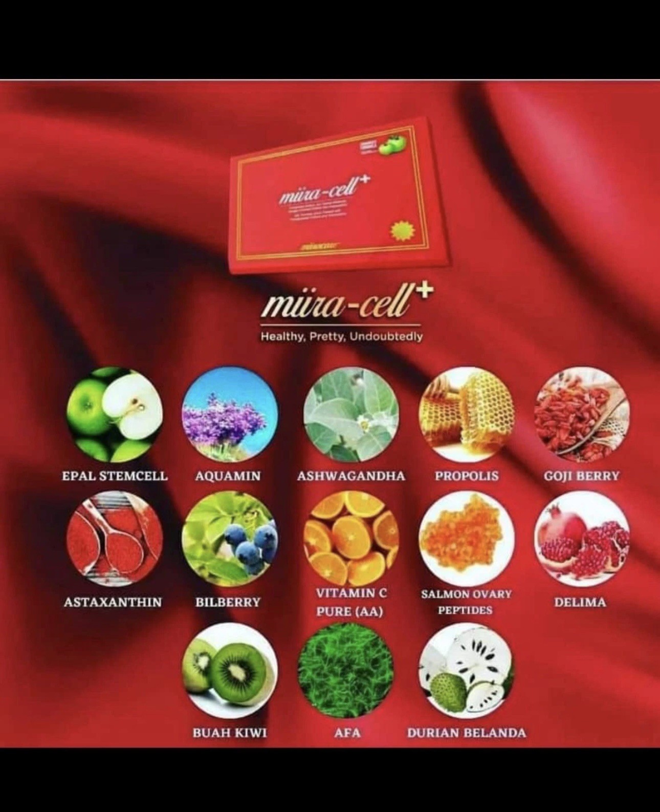 Miira-cell plus -By Revoobit International-24 sachets per box