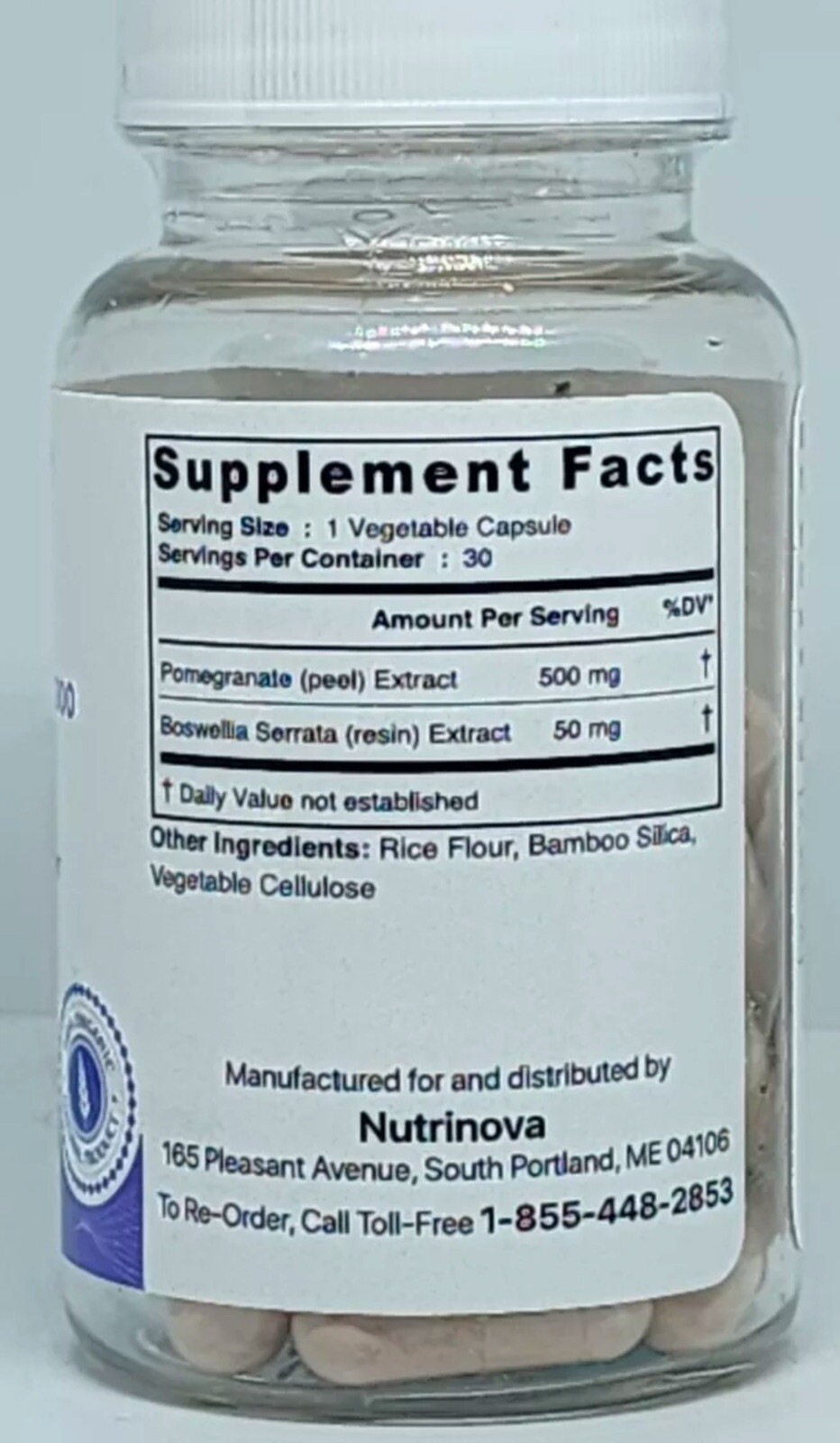 Nutrinova Prostalife 900 Prostate Support Supplement 30 Capsules New Exp 06/2027