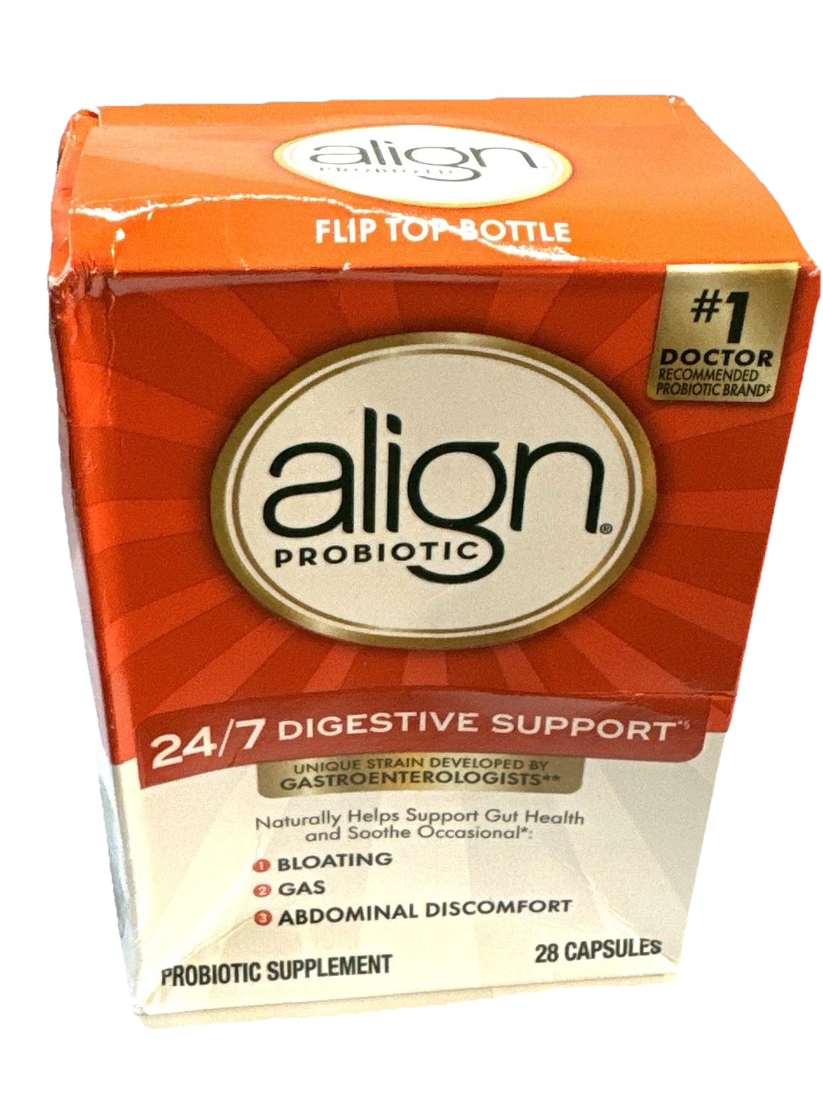 align probiotics 28 capsules exp 2028 scuffed box