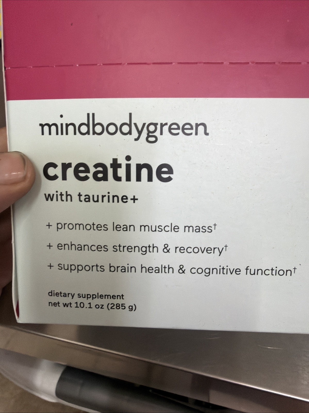Mindbodygreen Creatine with Taurine+ Raspberry 30 Stick Packs Each Lot of 2 New
