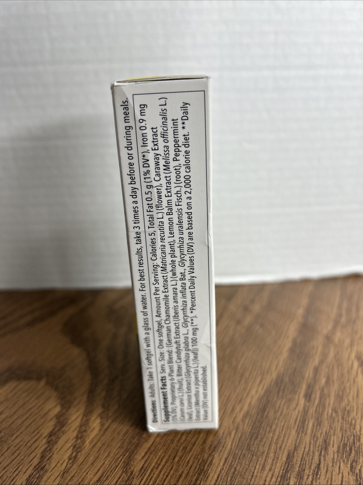 Iberogast Digestive Relief Softgels 30 Ct Herbal Supplement Stomach Gas 06/26