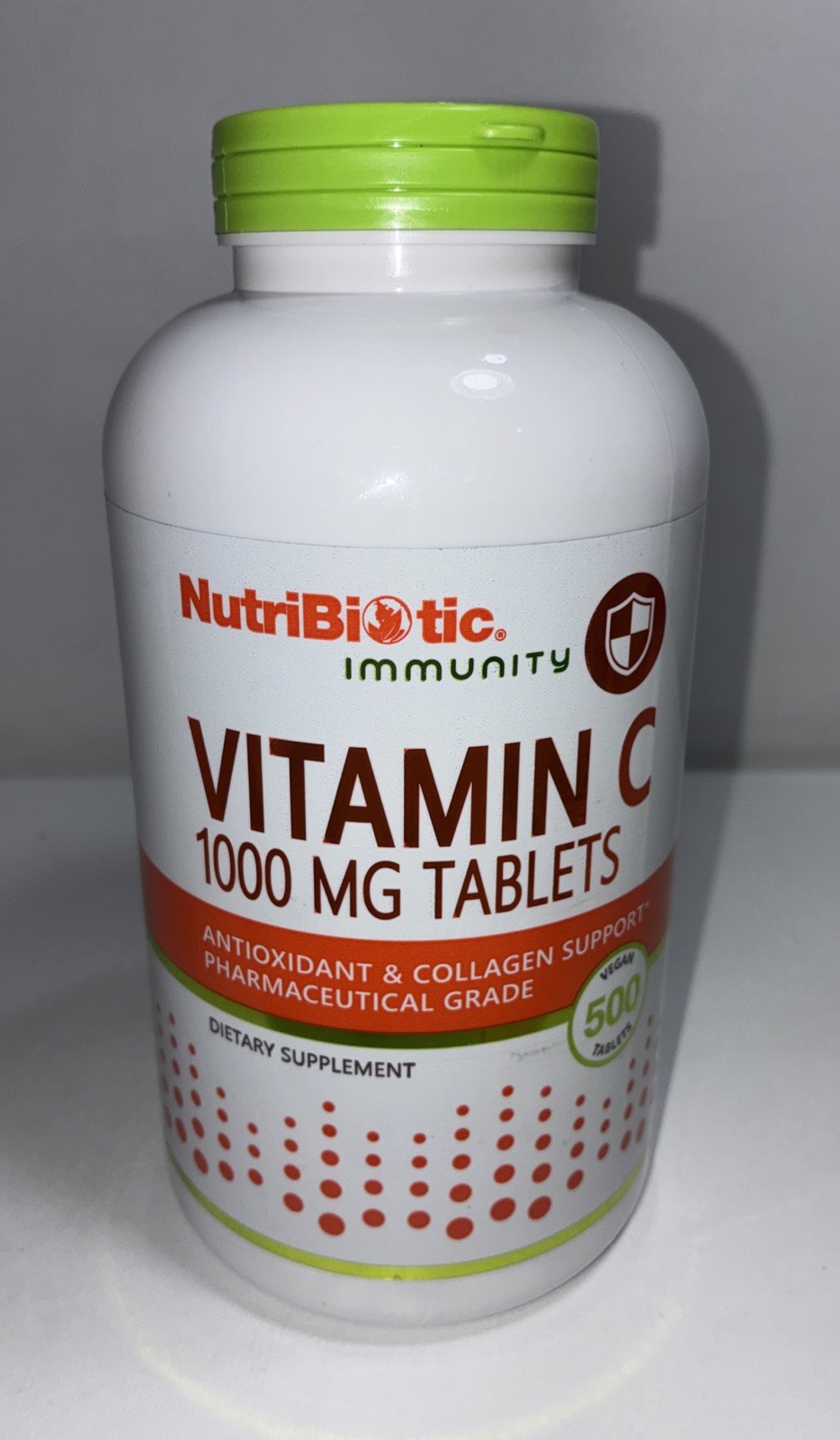 New NutriBiotic Vitamin C /500 Vegan Tablets / Exp 07/2028