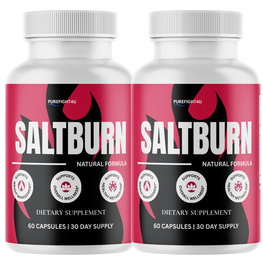 Salt Burn Capsules, Weight Management Support-2 Bottles