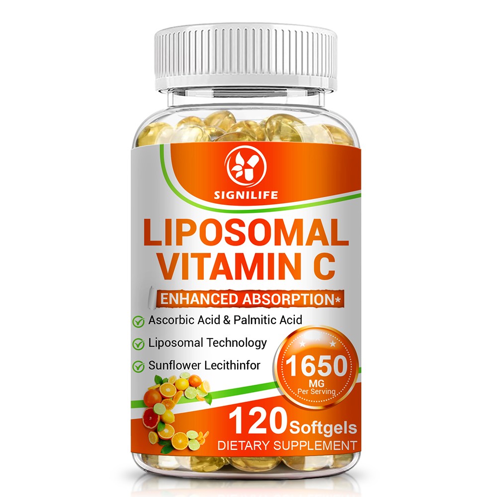 Liposomal Vitamin C 1650mg -120 Capsules – High Absorption Supplements-